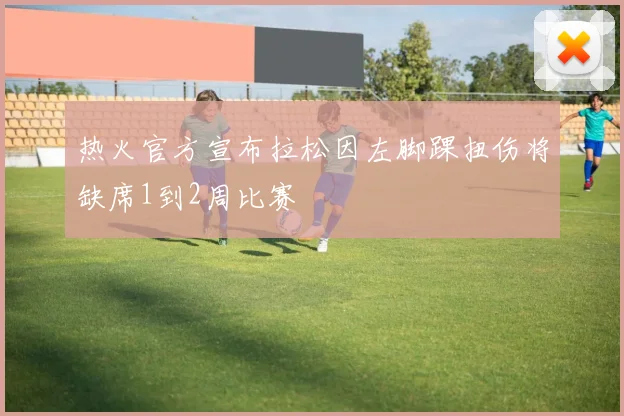 热火官方宣布拉松因左脚踝扭伤将缺席1到2周比赛