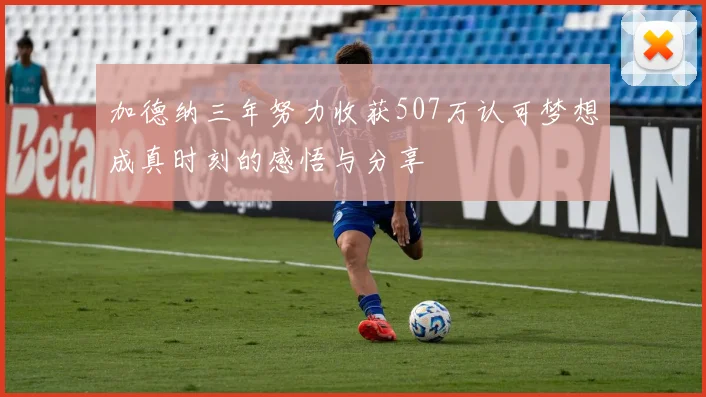 加德纳三年努力收获507万认可梦想成真时刻的感悟与分享